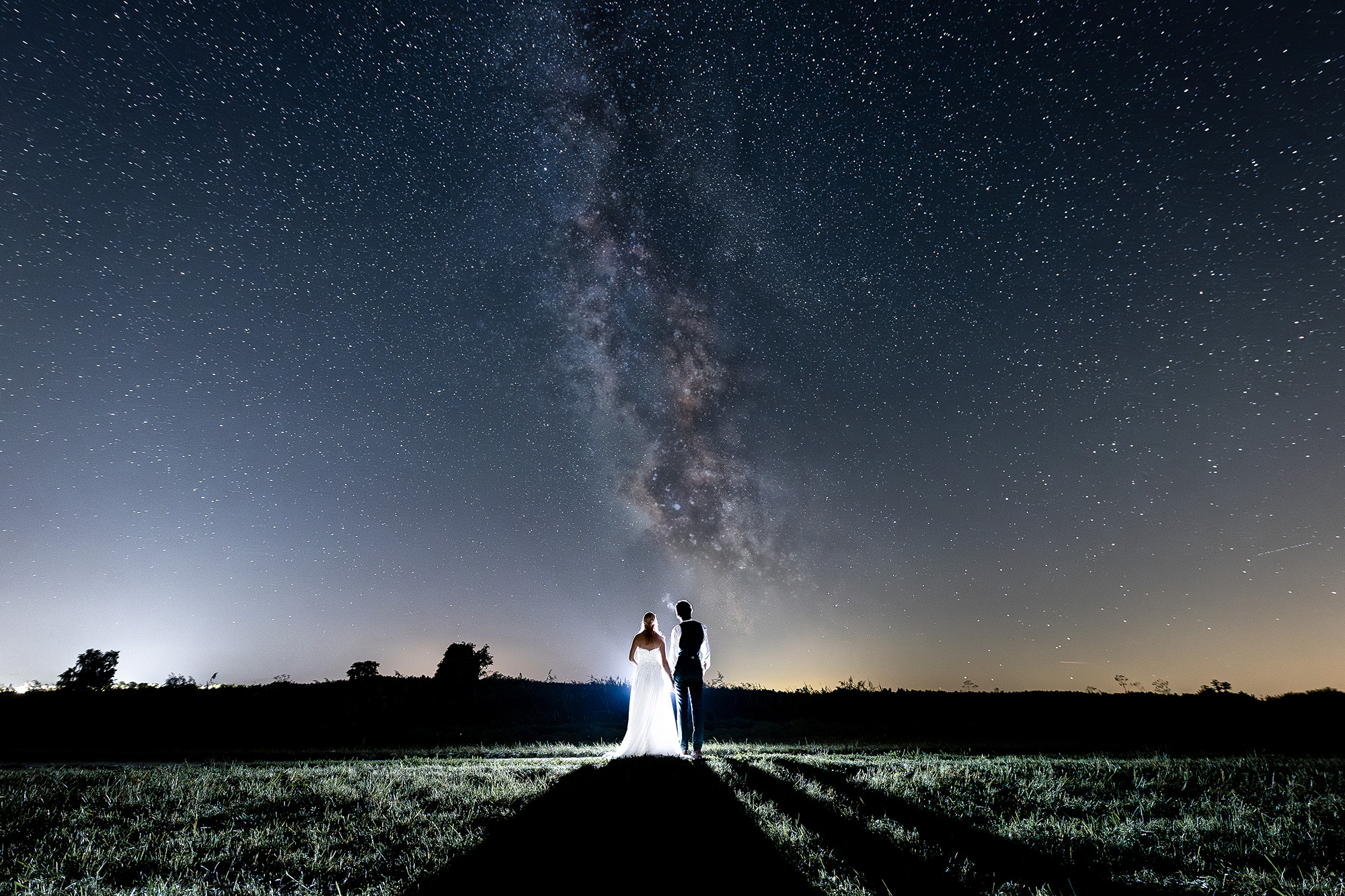 Sternenshooting Milchstrasse